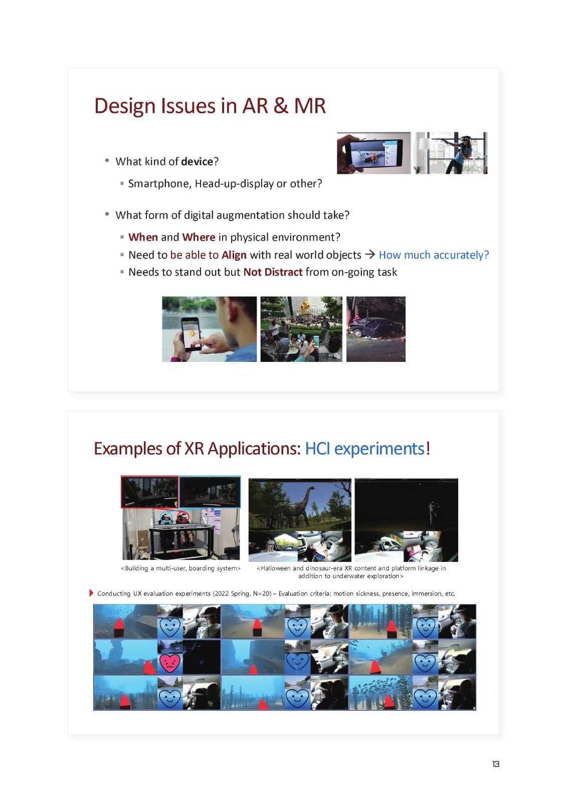 XR Project in Human-Computer Interaction — PDF p.13